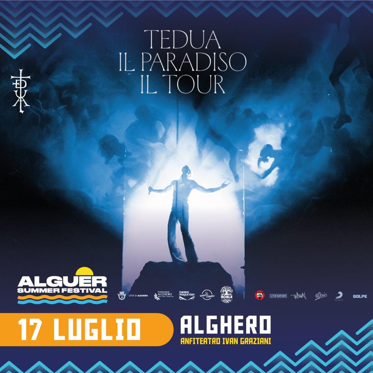 Featured image for “Tedua sarà sul palco di Alghero il 17 luglio!”
