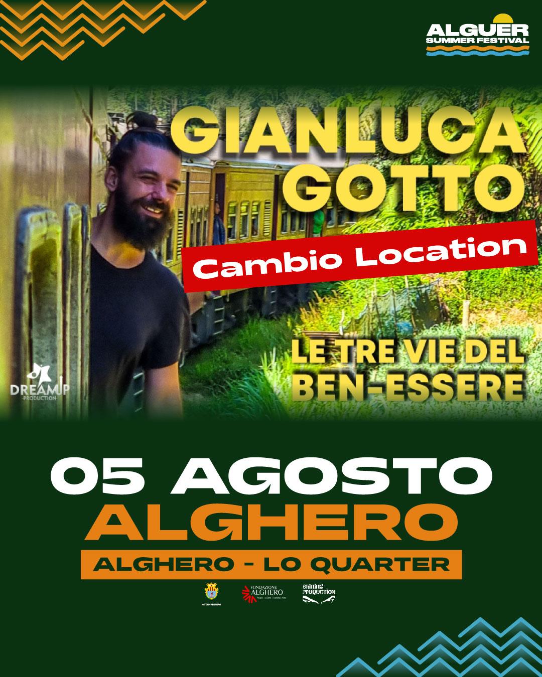 Featured image for “Lo spettacolo di Gianluca Gotto si sposta a Lo Quarter”