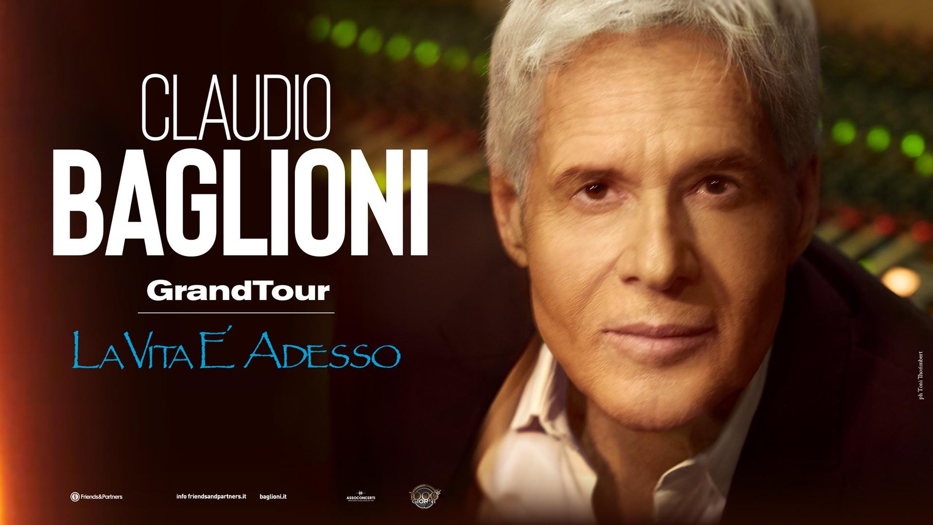 Featured image for “Posticipato al 2027 il “GrandTour LA VITA È ADESSO” di Claudio Baglioni per una polmonite interstiziale acuta”